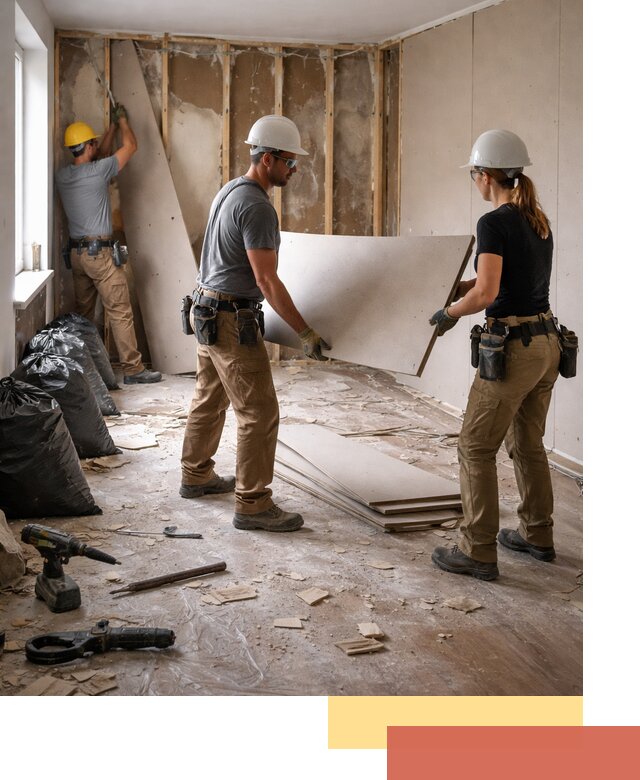 Демонтаж стеновых панелей в Полысаево быстро и аккуратно