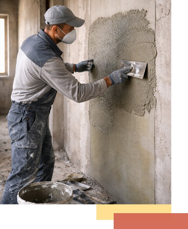 Штукатурка стен по сетке в Полысаево под ключ качественно и быстро