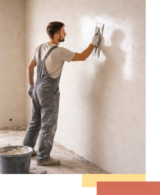 Глянцевание штукатурки стен в Полысаево профессионально и быстро