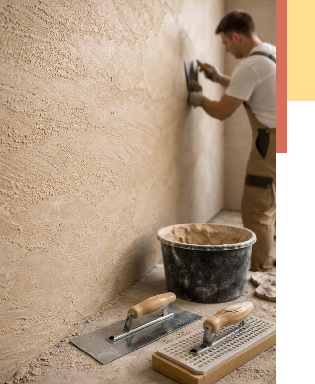 Декоративная штукатурка травертин в Полысаево от 1851 руб/м2 — качественно и недорого | ОТДЕЛОЧНИК-Плс