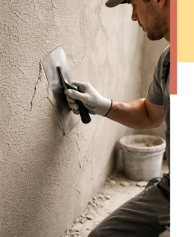 Структурная штукатурка стен в Полысаево от 4627 руб. под ключ | ОТДЕЛОЧНИК-Плс