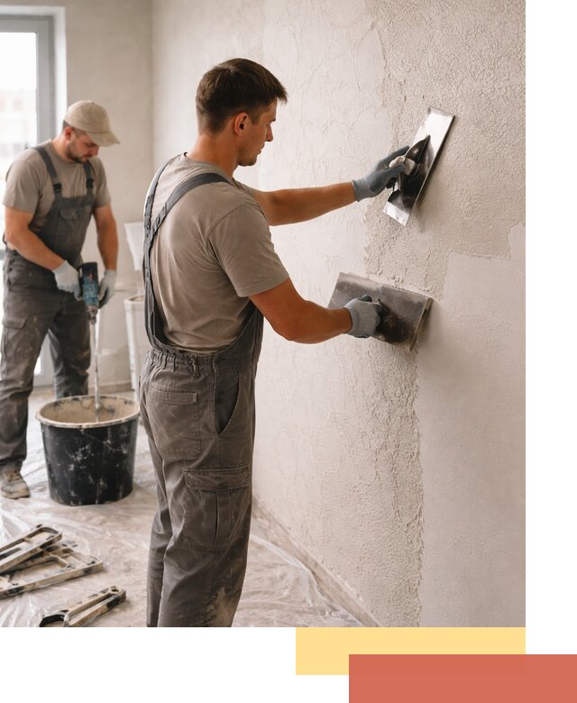 Структурная штукатурка стен в Полысаево — качественная отделка поверхностей