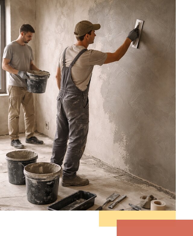 Нанесение микроцемента на стены в Полысаево качественно и быстро