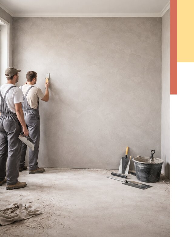 Микробетон на стены в Полысаево от 1285 руб. — нанесение и отделка | ОТДЕЛОЧНИК-Плс