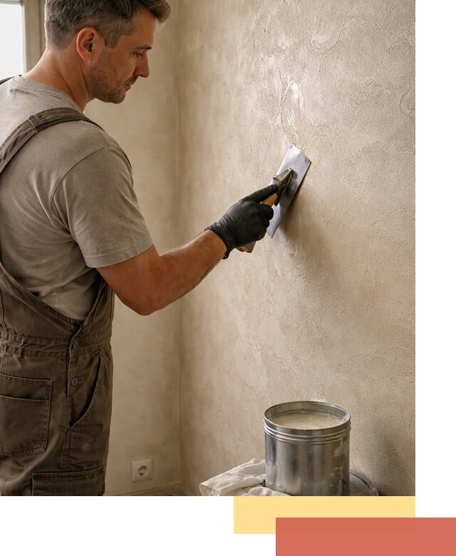 Нанесение воска на штукатурку в Полысаево для защиты и блеска