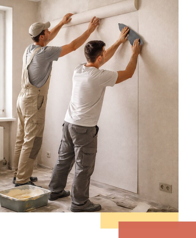 Поклейка виниловых обоев в Полысаево профессионально и качественно