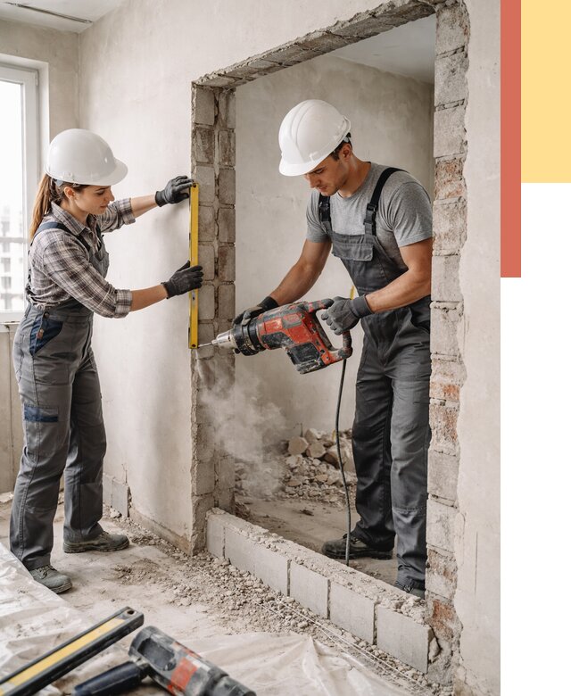 Создание проемов в стенах в Полысаево от 6684 руб. — алмазная резка и расширение | ОТДЕЛОЧНИК-Плс