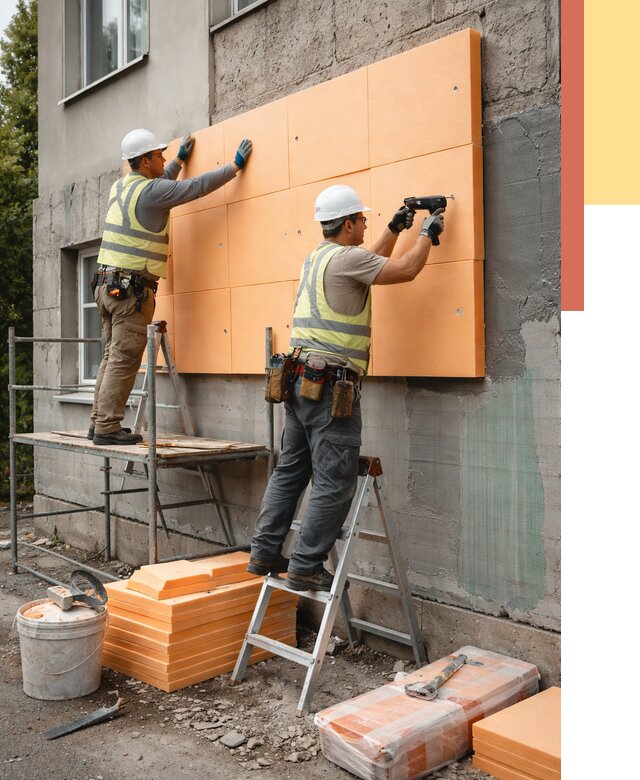 Утепление стен пеноплексом в Полысаево от 1902 руб./м2 — быстро и недорого | ОТДЕЛОЧНИК-Плс