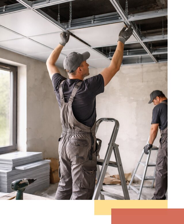 Монтаж кассетного потолка в Полысаево качественно и быстро