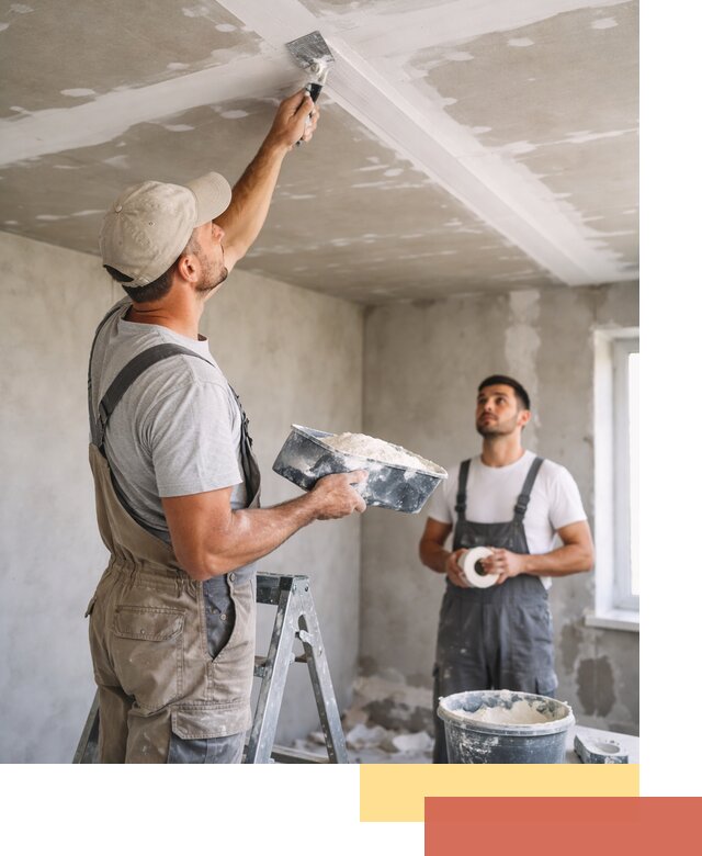 Обработка швов потолка ГКЛ в Полысаево: качественная заделка и шпатлевка