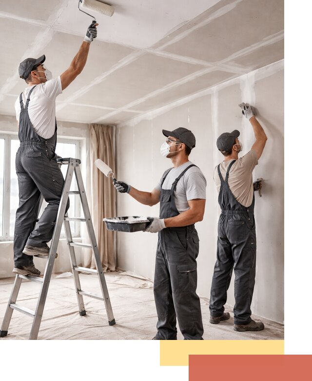 Покраска потолка из гипсокартона в Полысаево качественно и недорого