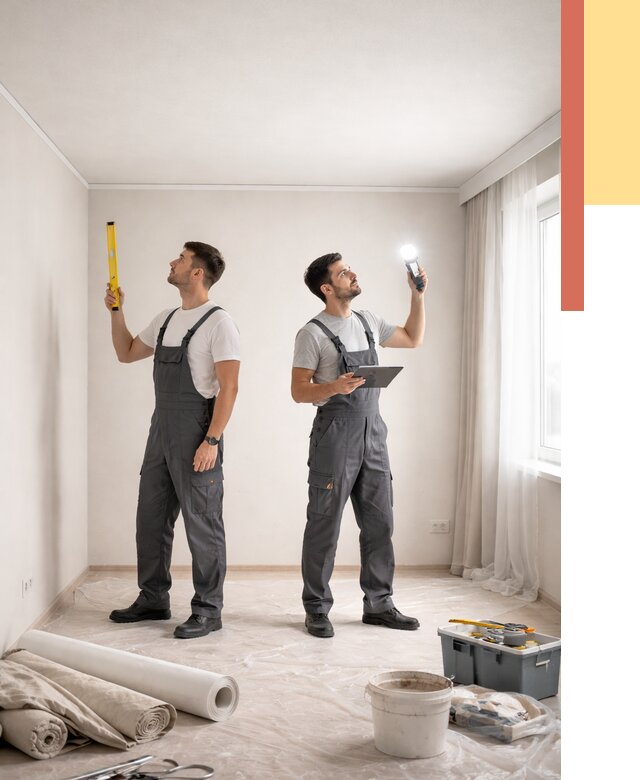 Отделка потолка в Полысаево недорого от 771 руб/м2 | Услуги ОТДЕЛОЧНИК-Плс