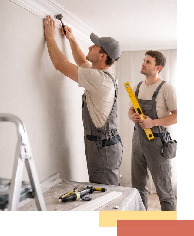 Монтаж потолочного плинтуса в Полысаево качественно и быстро